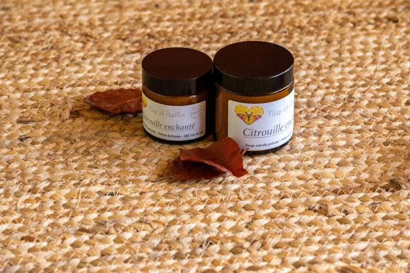 Bougie parfumée "Citrouille enchantée"