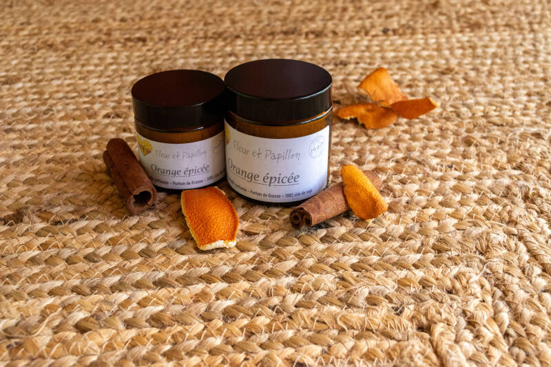 Bougie Parfumée "Orange épicée"